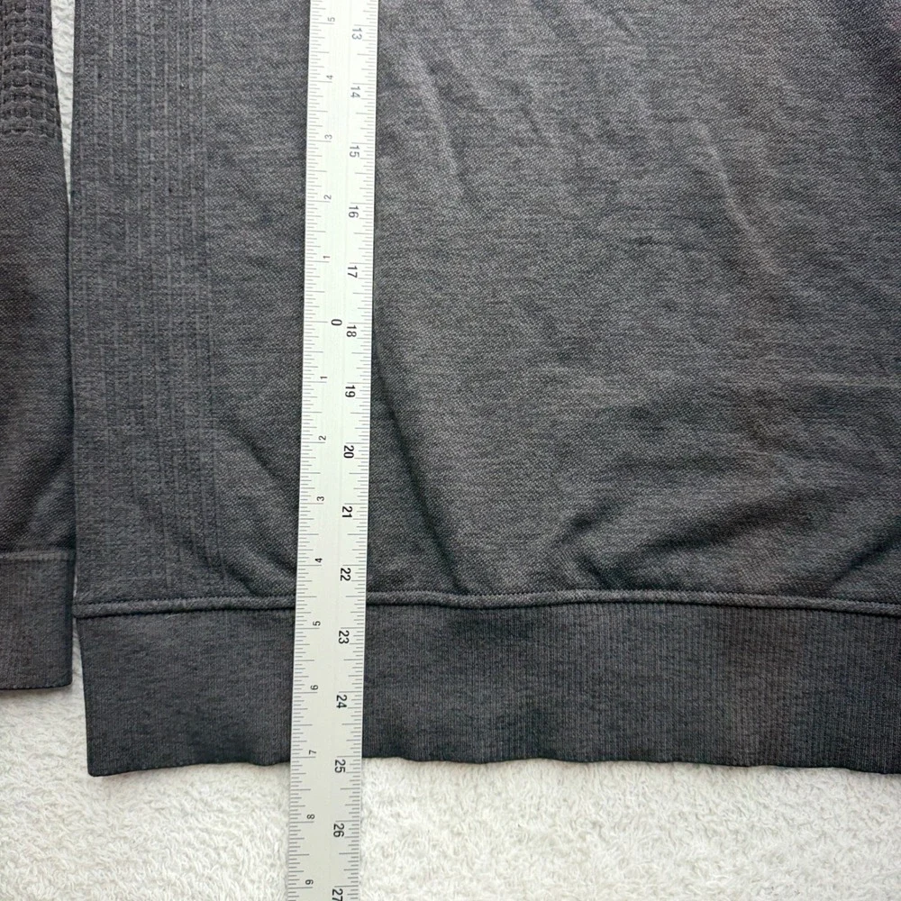 Lululemon‎ Engineered Warmth Crewneck Sweater Mens XS Grey Merino Wool LM3CDES